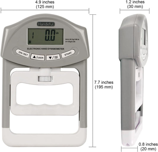 Dinamometro fuerza de agarre